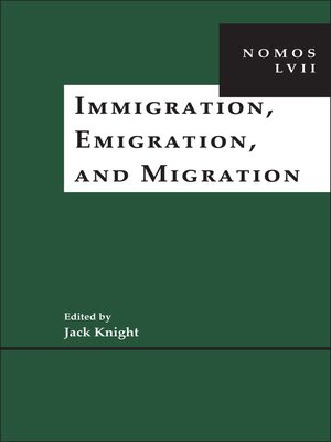 cover image of Immigration, Emigration, and Migration